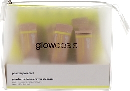 Духи, Парфюмерия, косметика Энзимная пудра для умывания лица - Glowoasis Powderporefect Powder-to-Foam Enzyme Cleanser Mini Set