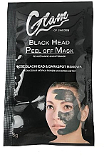 Очищувальна маска для обличчя  - Glam Of Sweden Black Head Peel Off Head Mask — фото N1