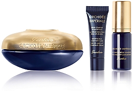 Парфумерія, косметика Набір - Guerlain Orchidee Imperiale The Discovery Ritual Imperiale (f/cr/50ml + eye/lip/cr/3ml + serum/5ml)