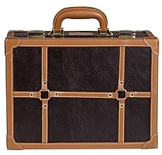 Парфумерія, косметика Косметичний кейс - Ingolt Mini Makeup Suitcase KC-007M Brown