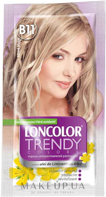 Напівперманентна фарба для волосся - Loncolor Trendy Colors — фото B11 - Metal Blonde