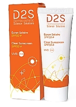 Прозорий сонцезахисний крем для обличчя з SPF 50 - D2S Clear Sunscreen SPF 50 — фото N1