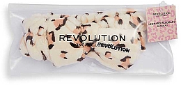 Косметическая повязка для волос с леопардовым принтом - Revolution Skincare Leopard Print Hair Band  — фото N1