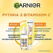 УЦІНКА Cонцезахисний денний флюїд з вітаміном С для надання сяяння шкірі обличчя, SPF50+ - Garnier Skin Naturals * — фото N4