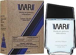 Духи, Парфюмерия, косметика Вода после бритья - Wars Active Fresh Expert For Men Aftershave Water