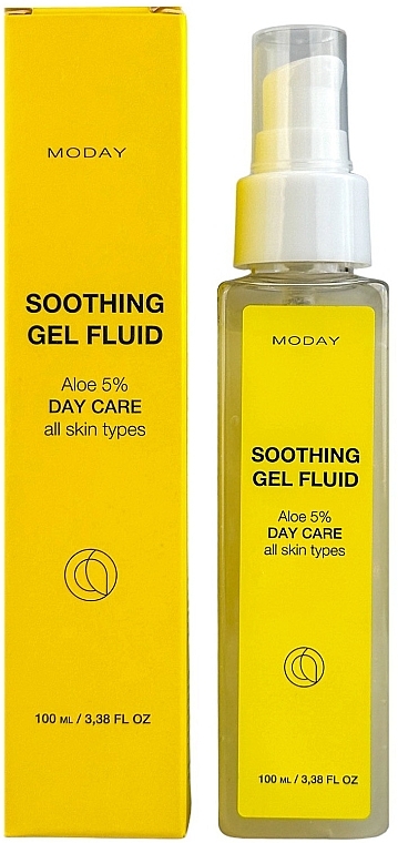 Заспокійливий денний гель-флюїд для проблемної шкіри - MODAY Anti-Acne Soothing Day Gel Fluid  — фото N1