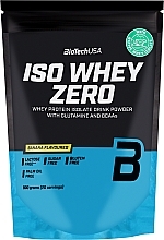 Протеїн "Банан" - BiotechUSA ISO Whey Zero Lactose Free Banana Protein — фото N1