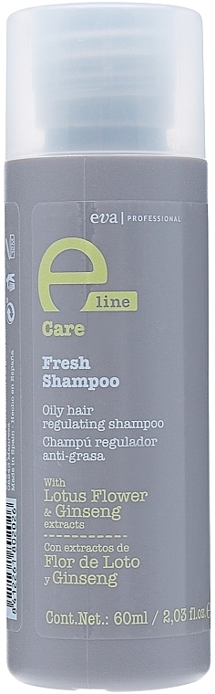 Шампунь освежающий для жирных волос - Eva Professional E-line Fresh Shampoo — фото N3