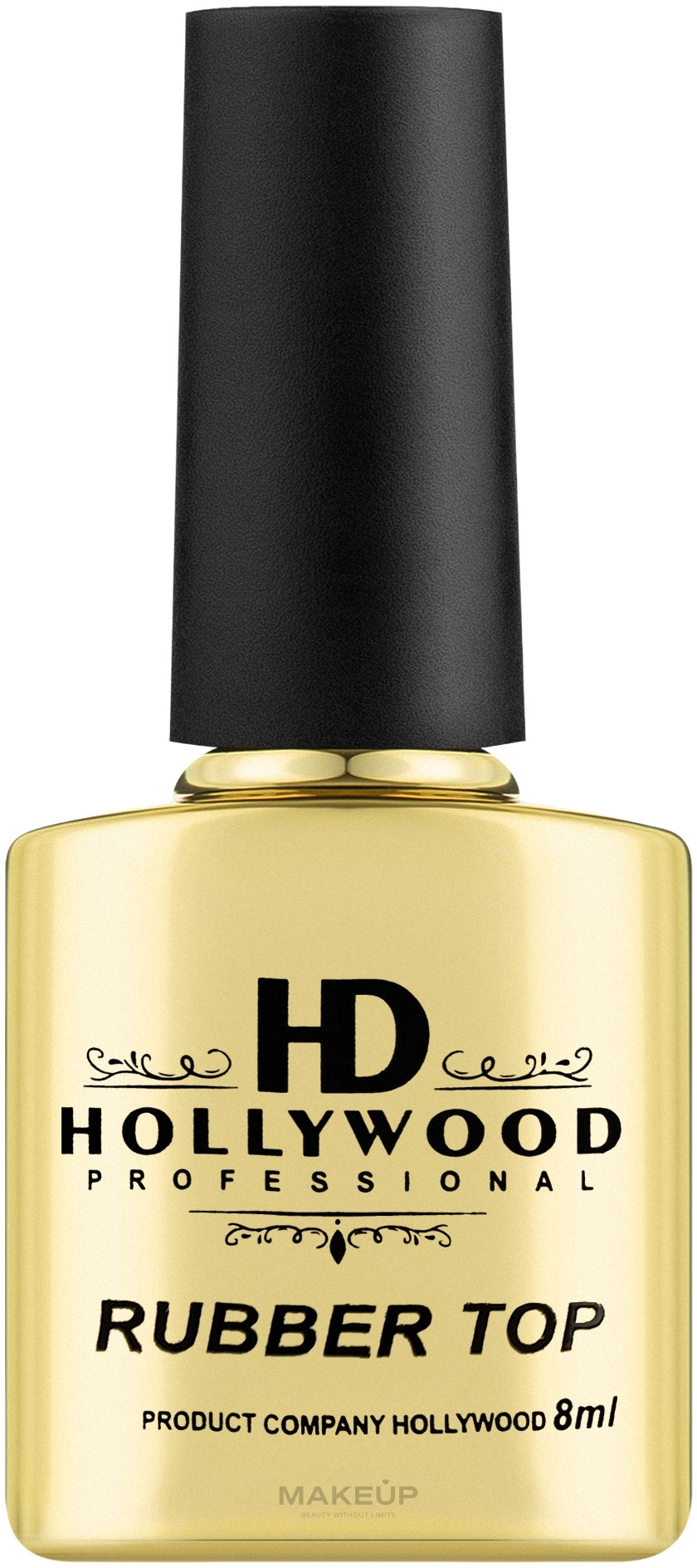 Топ для гель-лаку - HD Hollywood Rubber Platinum Top — фото 8ml