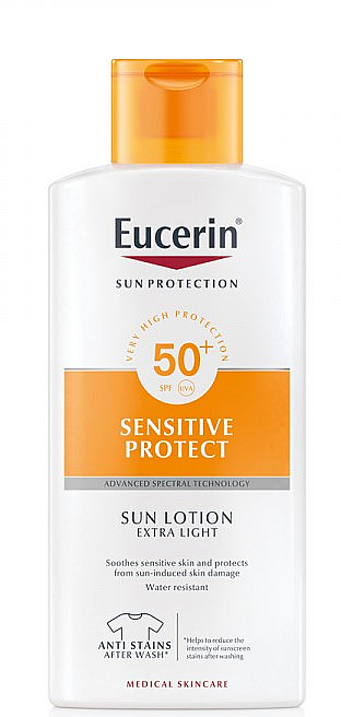 Сонцезахисний лосьон - Eucerin Sun Protection SPF 50+ — фото N1