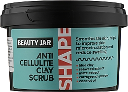 Парфумерія, косметика Антицелюлітний глиняний скраб для тіла - Beauty Jar Shape Anti-Cellulite Clay Scrub