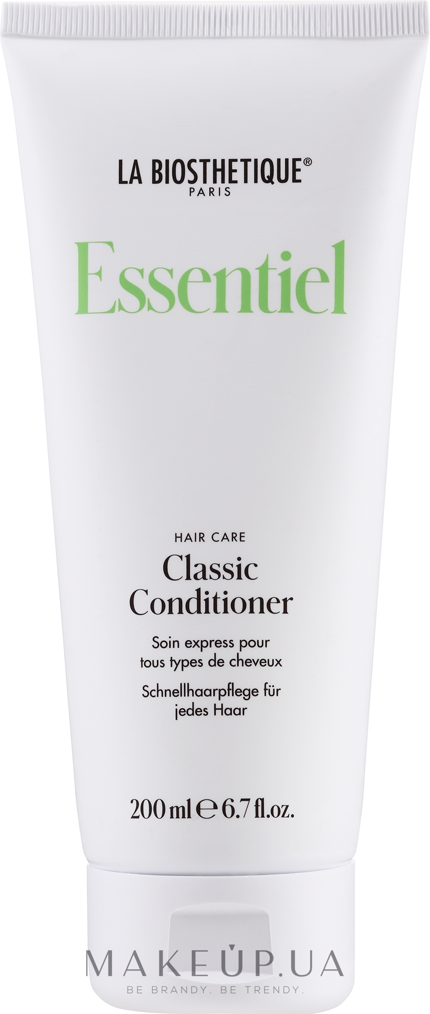 Кондиціонер для м'якості та блиску волосся - La Biosthetique Essentiel Classic Conditioner — фото 200ml