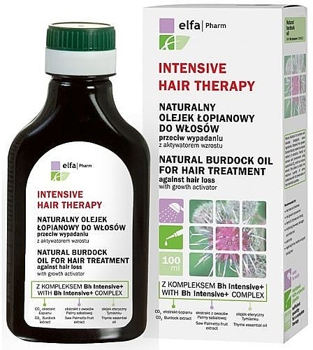 Репейное масло против выпадения волос - Elfa Pharm — фото N5