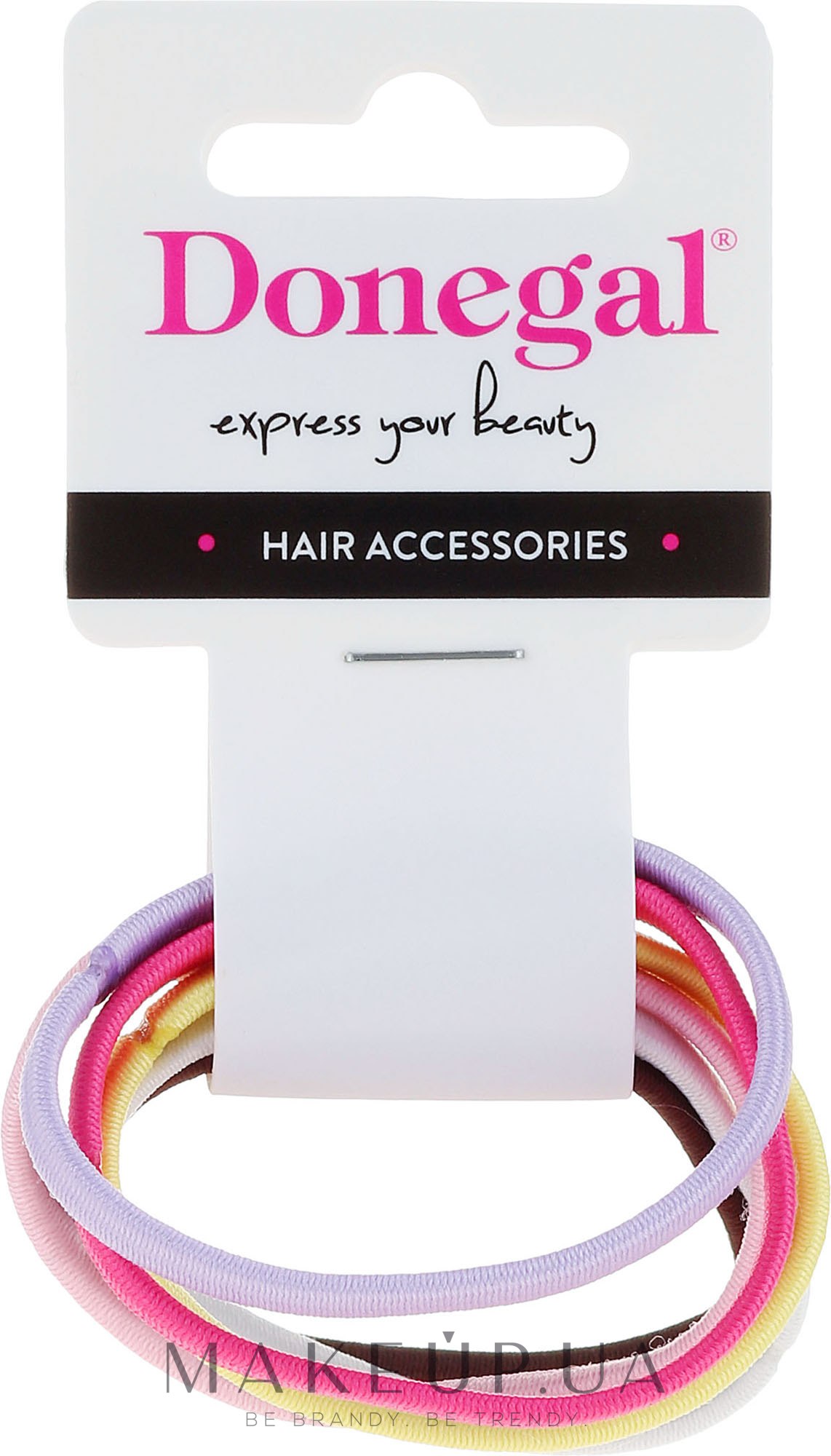Резинки для волос 6 шт, FA-9934, цветные - Donegal — фото 6шт