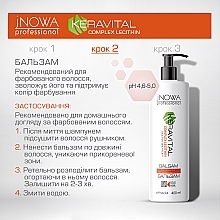 УЦЕНКА Бальзам для окрашенных волос - JNOWA Professional Keravital Balm For Colored Hair * — фото N3