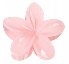 Парфумерія, косметика Заколка-краб для волосся "Квітка", рожева - Ecarla