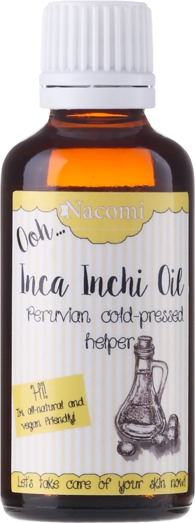 Олія "Інка-інчі" для обличчя і тіла - Nacomi Oil Inca Inchi — фото N3