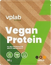 Протеин для веганов, шоколад - VPlab Vegan Protein Powder — фото N1
