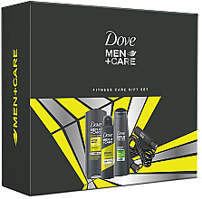 Духи, Парфюмерия, косметика Набор - Dove Men+Care Sport Active Fresh (sh/gel/250ml + hm/250ml + deo/150ml + jump/rope)