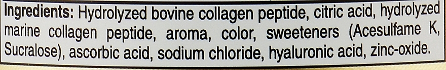 Колаген з гіалуроновою кислотою, вітаміном С і цинком, полуничний дайкірі - PureGold CollaGold Strawberry Daiquiri — фото N2