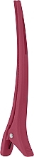 Парфумерія, косметика Затискач для волосся 11.5 см, карбоновий, рожевий - Vero Professional