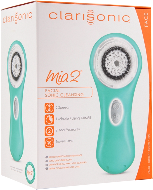 Набор для ультразвуковой очистки лица - Clarisonic Mia 2 Limited Edition (cleanser/30ml + tool)