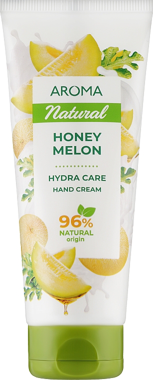 Крем для рук з ароматом медової дині - Aroma Natural Honey Melon Hand Care