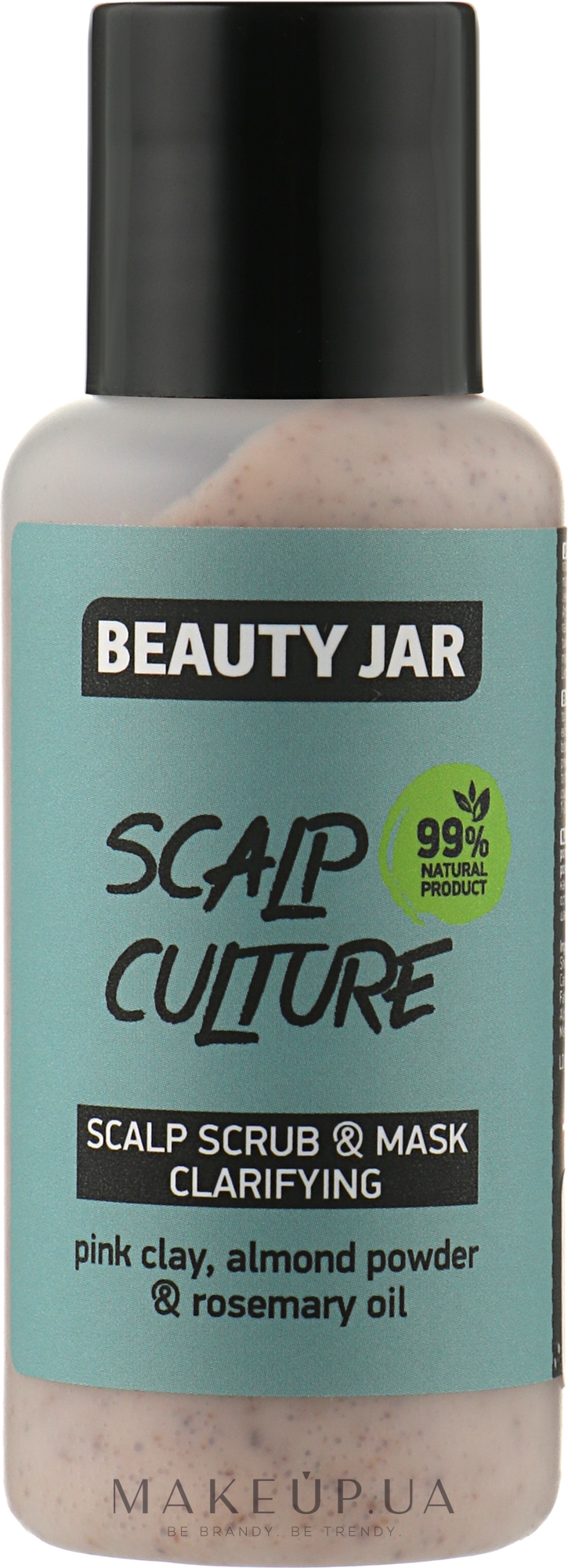 Очищающая скраб-маска для кожи головы - Beauty Jar Scalp Culture Scrub & Mask — фото 80ml