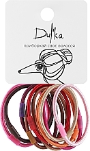 Набор разноцветных резинок для волос UH717715, 11 шт - Dulka  — фото N1