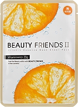 Парфумерія, косметика Маска для обличчя з вітамінами - Beauty Friends II Vitamin Essence Mask