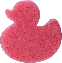 Духи, Парфюмерия, косметика Детская мочалка для ванной, розовая утка - Grosik Camellia Bath Sponge For Children