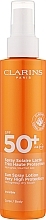 Духи, Парфюмерия, косметика Солнцезащитное лосьон для тела - Clarins Sun Spray Lotion Very High Protection SPF 50