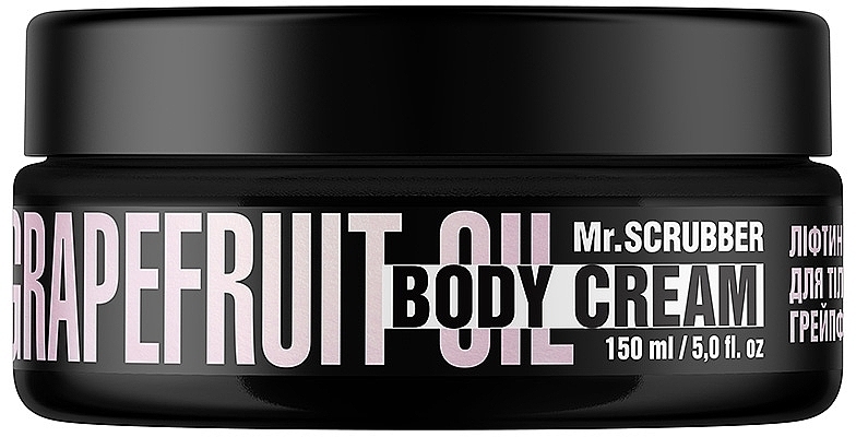 Ліфтинг крем для тіла з грейпфрутовою олією - Mr.Scrubber Body Couture Grapefruit Oil — фото N1