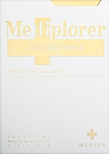 Парфумерія, косметика Тканинна маска для обличчя - Mediplorer CO2 Sheet Mask
