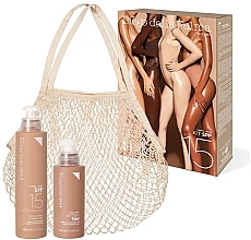 Набор - Diego Dalla Palma Body Kit SPF15 (b/milk/150 ml + after/sun/lot/100 ml + bag) — фото N1