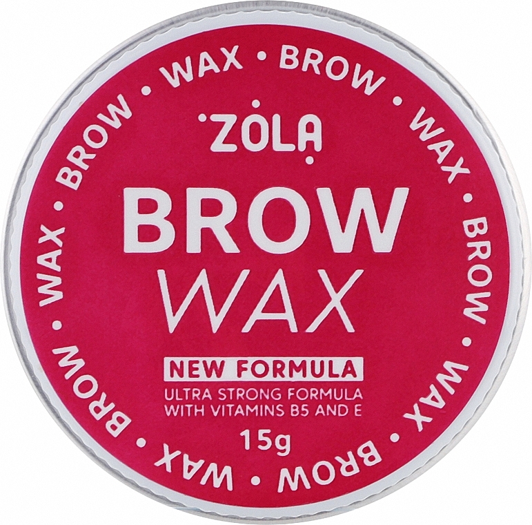 Воск для фиксации бровей - Zola Brow Wax (мини)