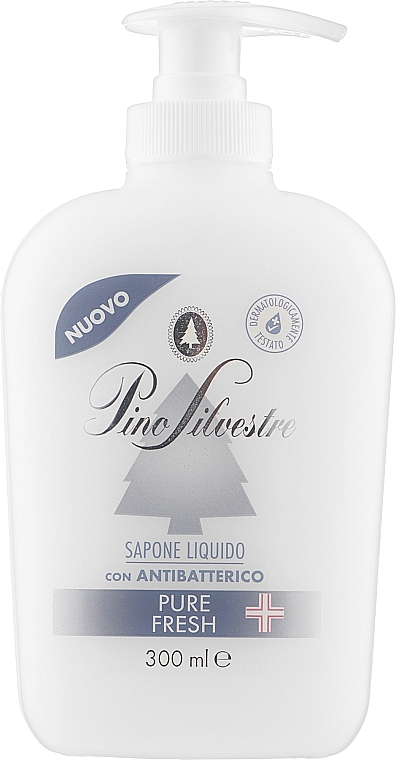 Рідке антибактеріальне мило для рук - Pino Silvestre Sapone Liquido Antibatterico Pure Fresh — фото N1