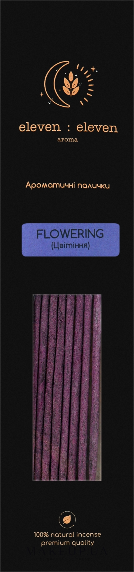 Аромапалички "Цвітіння" - Eleven Eleven Aroma Flowering — фото 10шт