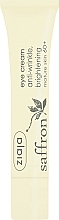 Духи, Парфюмерия, косметика Крем для век с шафраном - Ziaja Saffron Anti-Wrinkle Brightening Eye Cream 60+