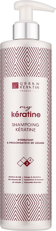 Шампунь кератиновый для волос - Urban Keratin My Keratine Shampoo — фото N1