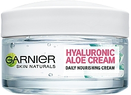 Гиалуроновый алоэ-крем для сухой и чувствительной кожи лица - Garnier Skin Naturals — фото N1