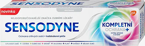 Зубна паста - Sensodyne Complete Protection Whitening — фото N1