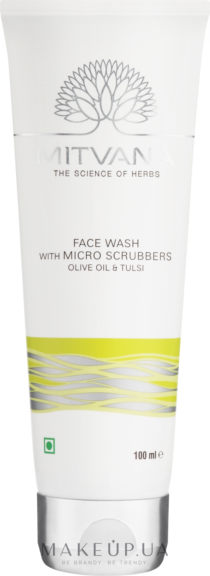 Средство для умывания лица с микроскрабированием - Mitvana Face Wash With Microscrubbers — фото 100ml