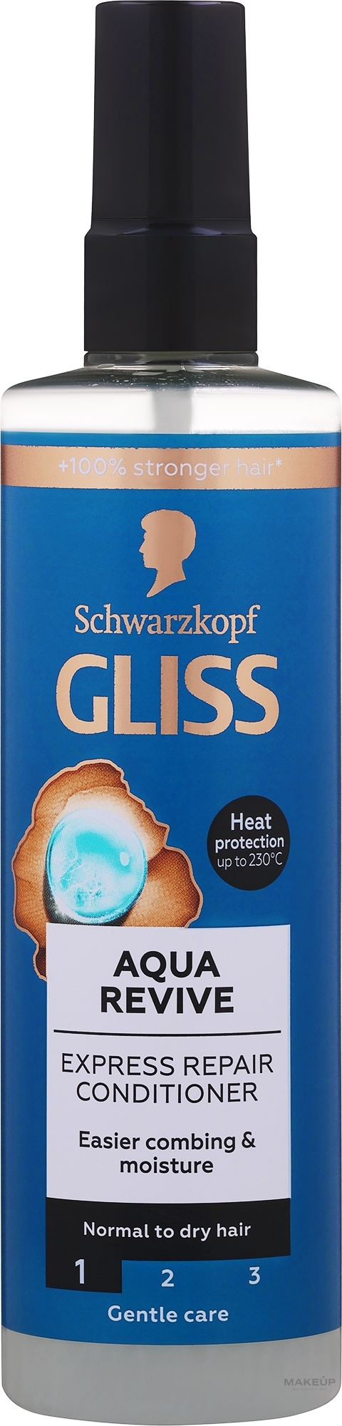 Экспресс-кондиционер для волос - Schwarzkopf Gliss Aqua Revive Express-Repair-Conditioner — фото 200ml