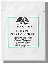 ПОДАРУНОК! М'яка пінка для вмивання - Origins Checks and Balances Frothy Face Wash (пробник) — фото N1