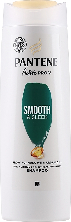 Шампунь - Pantene Pro-V Smooth and Sleek Shampoo — фото N1