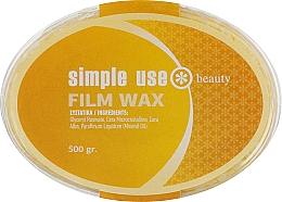 Воск для депиляции пленочный в гранулах "Мед" - Simple Use Beauty Film Wax — фото N3
