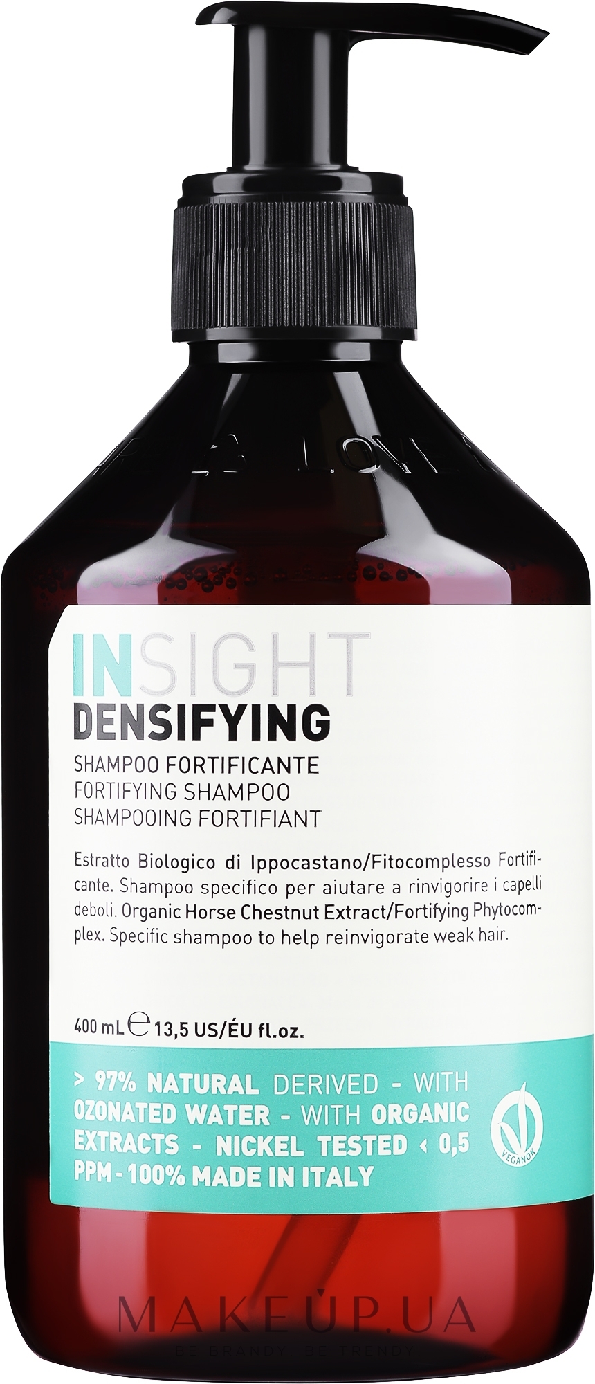 Укрепляющий шампунь для ослабленных и склонных к выпадению волос - Insight Densifying Fortifying Shampoo — фото 400ml