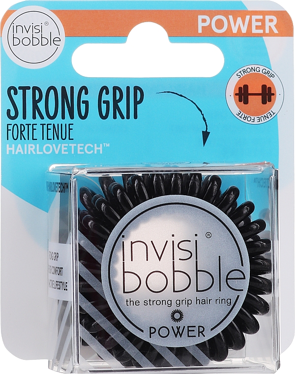 Резинка для волосся - Invisibobble Power True Black — фото N3