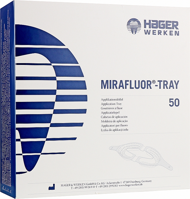 Капы для минерализации зубов - Miradent Mirafluor Tray (Medium)